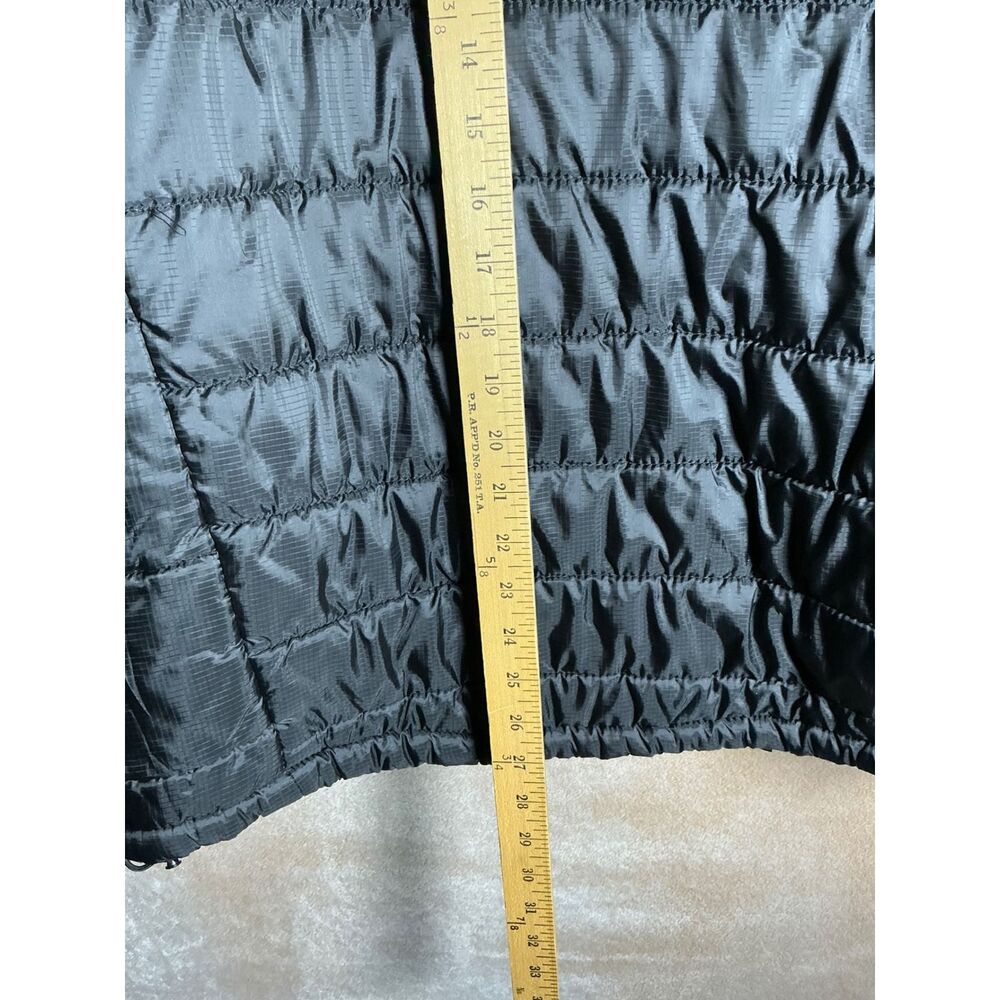 US Polo Assn Mens Puffer Jacket Black Quilted‎ Full Zip Collared Size M - Picture 5 of 7